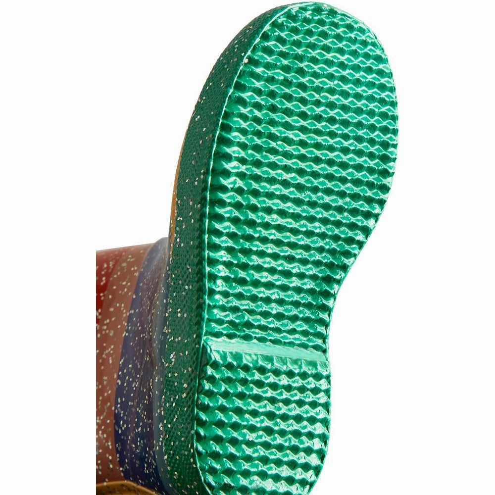 Hunter Original First Classic Rainbow Giant Glitter Boot Girls Sneakers Girls Running Shoes