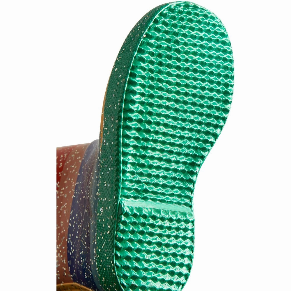 Hunter Original First Classic Rainbow Giant Glitter Boot Girls Sneakers Girls Running Shoes