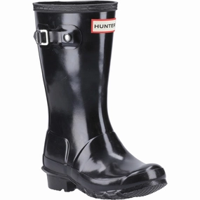 Hunter Original Gloss Wellington Boots Kids Tennis Shoes,Toddler Athletic Shoes,Youth Casual Shoes