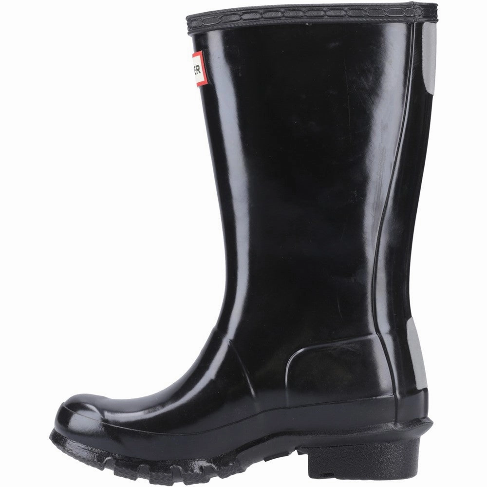 Hunter Original Gloss Wellington Boots Girls Sneakers Girls Running Shoes