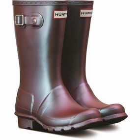 Hunter Original Pearlised Wellington Boots Kids Athletic Shoes,Toddler Sports Shoes,Youth Casual Shoes