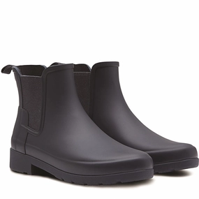 Hunter Original Refined Chelsea Boots Lightweight Running Shoes,Slip On Athletic Shoes,Breathable Workout Shoes