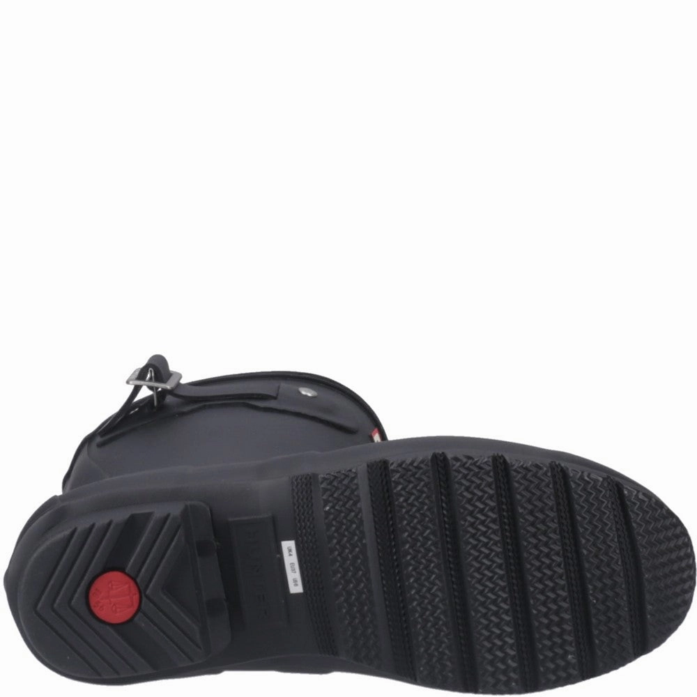 Hunter Original Short Tartan Lining Wellington Women's Sneakers Casual Walking Shoes