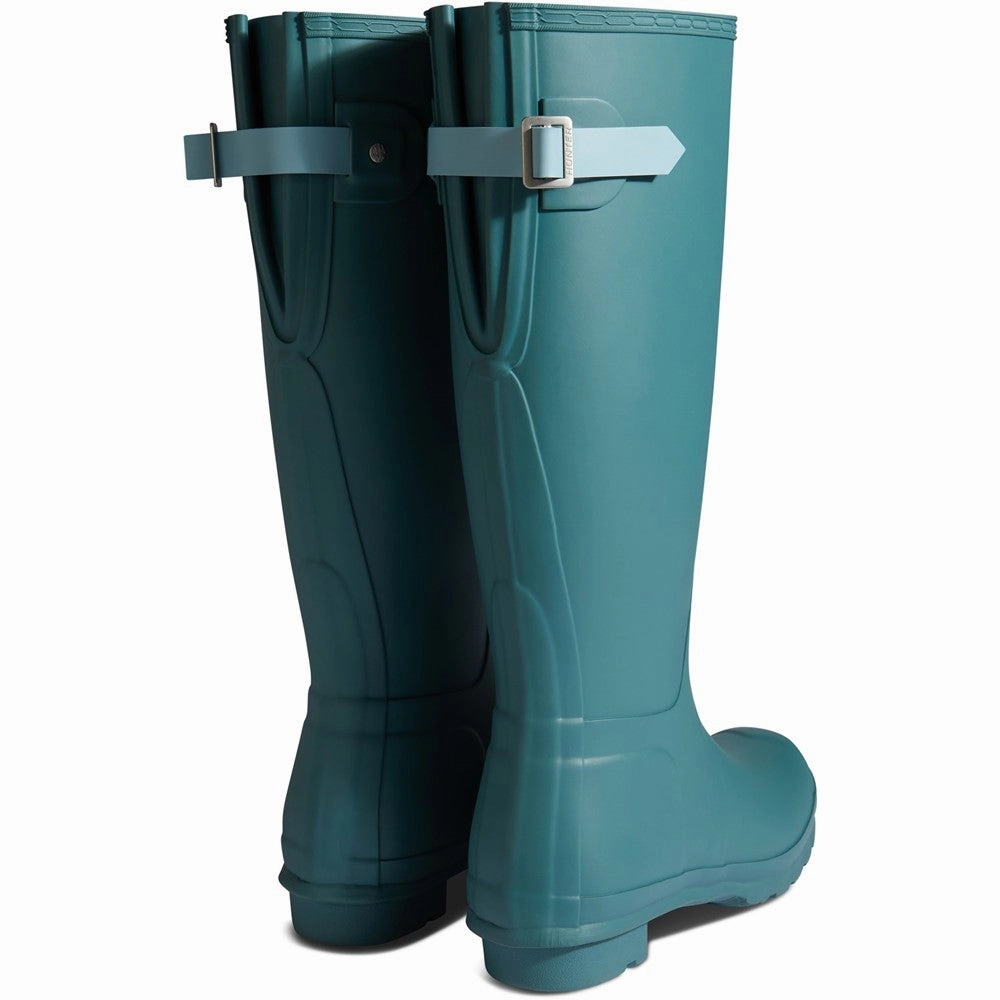 Hunter Original Tall Back Adjustable Wellington Boots Women's Sneakers Casual Walking Shoes