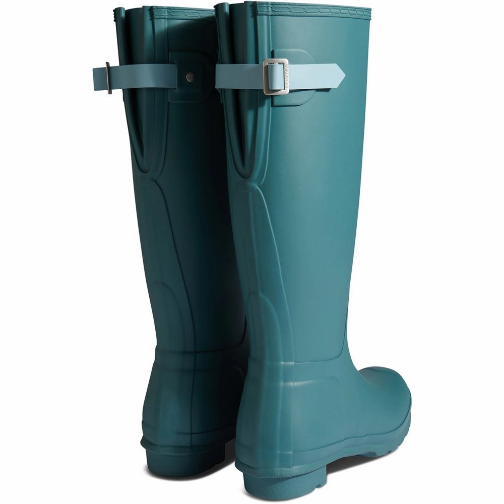 Hunter Original Tall Back Adjustable Wellington Boots Women's Sneakers Casual Walking Shoes