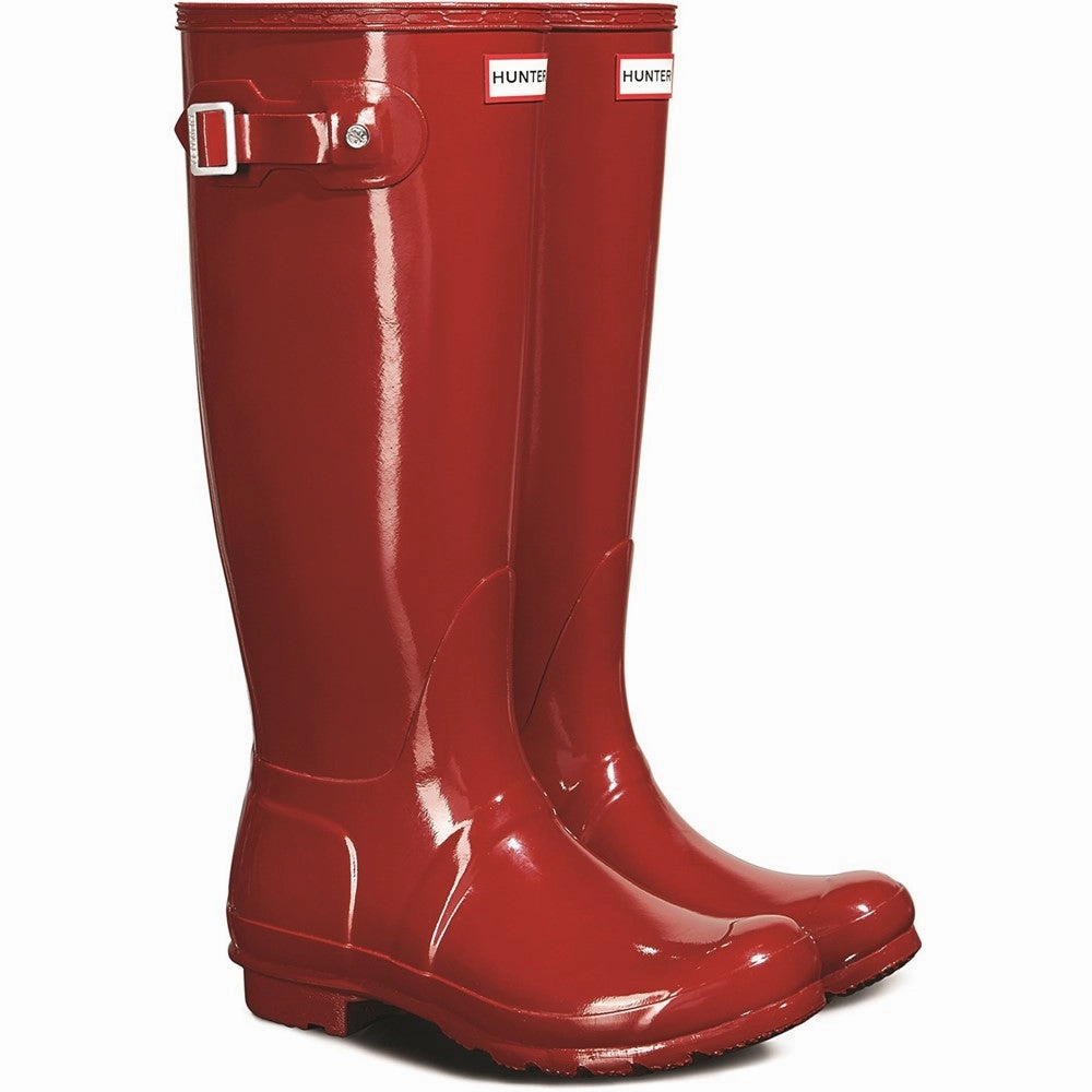 Hunter Original Tall Gloss Wellington Boots Lightweight Running Shoes,Slip On Athletic Shoes,Breathable Workout Shoes