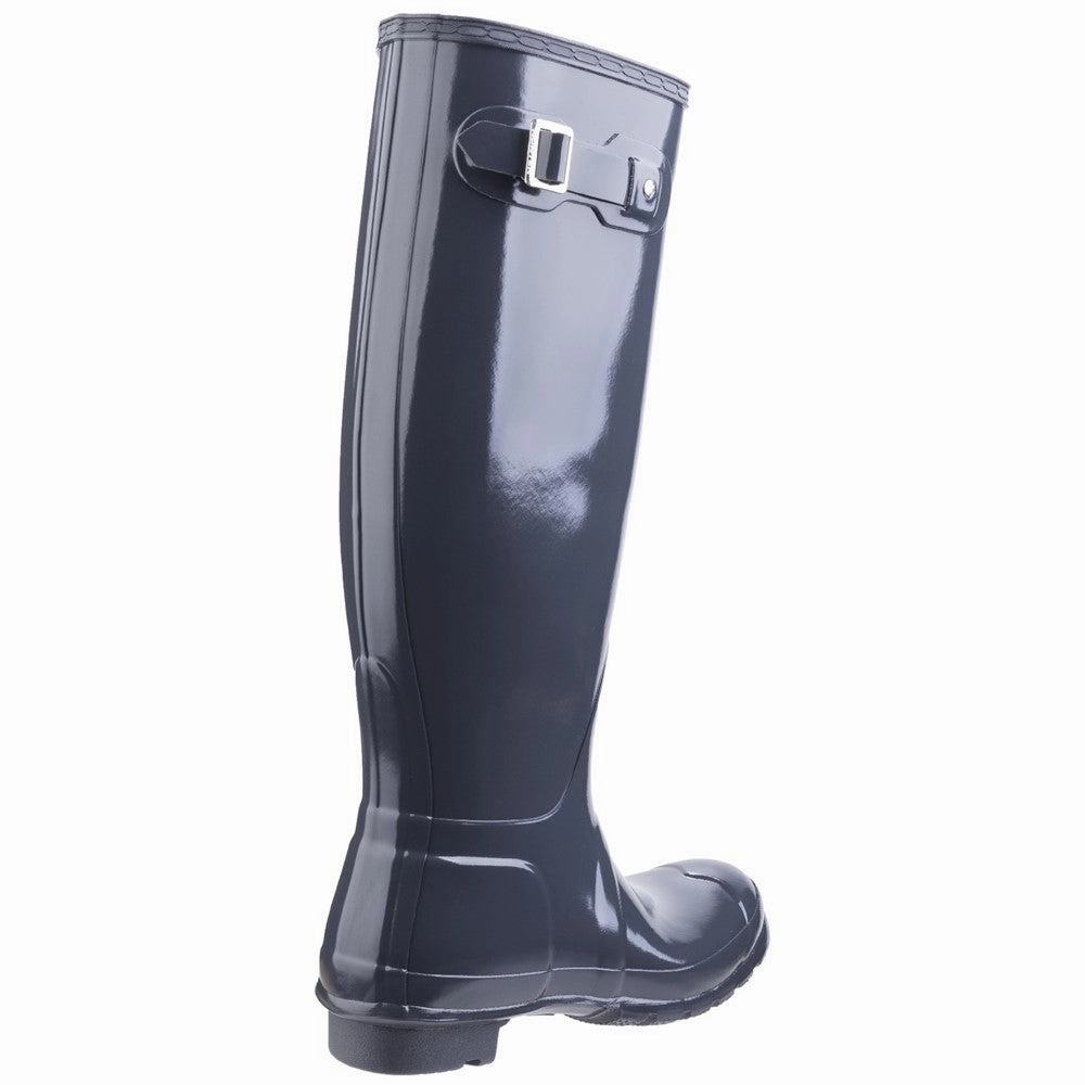 Hunter Original Tall Gloss Wellington Boots Women's Sneakers Casual Walking Shoes