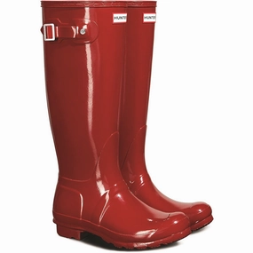 Hunter Original Tall Gloss Wellington Boots Lightweight Running Shoes,Slip On Athletic Shoes,Breathable Workout Shoes