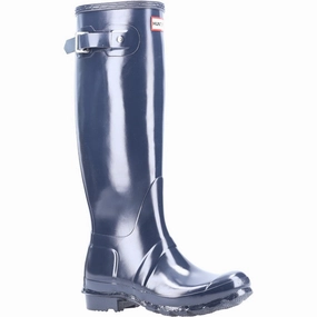 Hunter Original Tall Gloss Wellington Boots Lightweight Running Shoes,Slip On Athletic Shoes,Breathable Workout Shoes