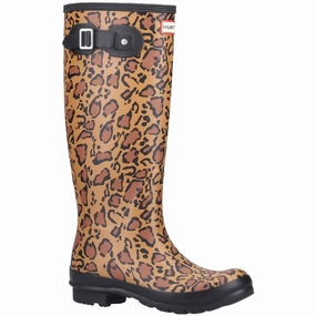 Hunter Original Tall Leopard Print Boot Lightweight Running Shoes,Slip On Athletic Shoes,Breathable Workout Shoes