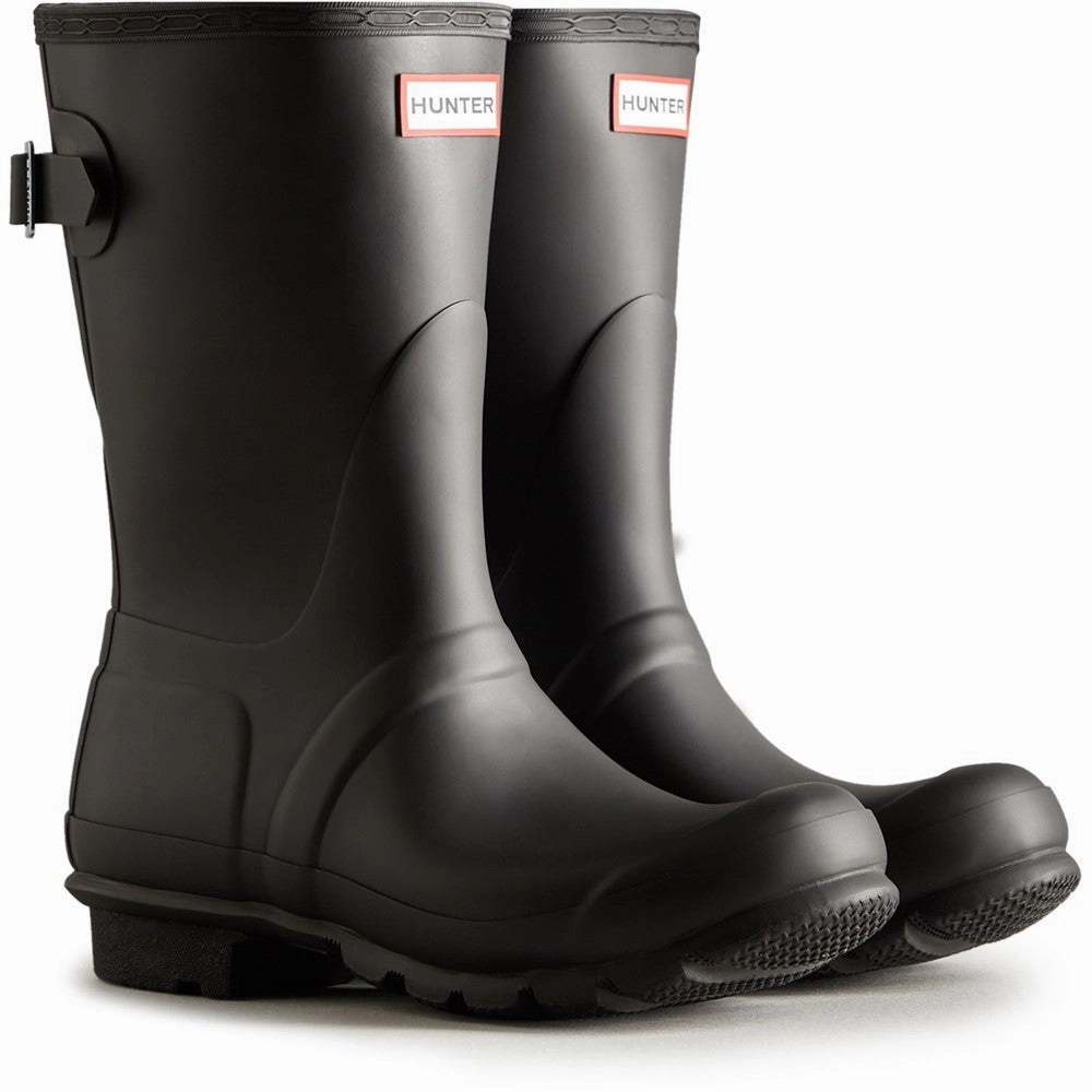 Hunter Short Back Adjustable Wellington Boots Lightweight Running Shoes,Slip On Athletic Shoes,Breathable Workout Shoes
