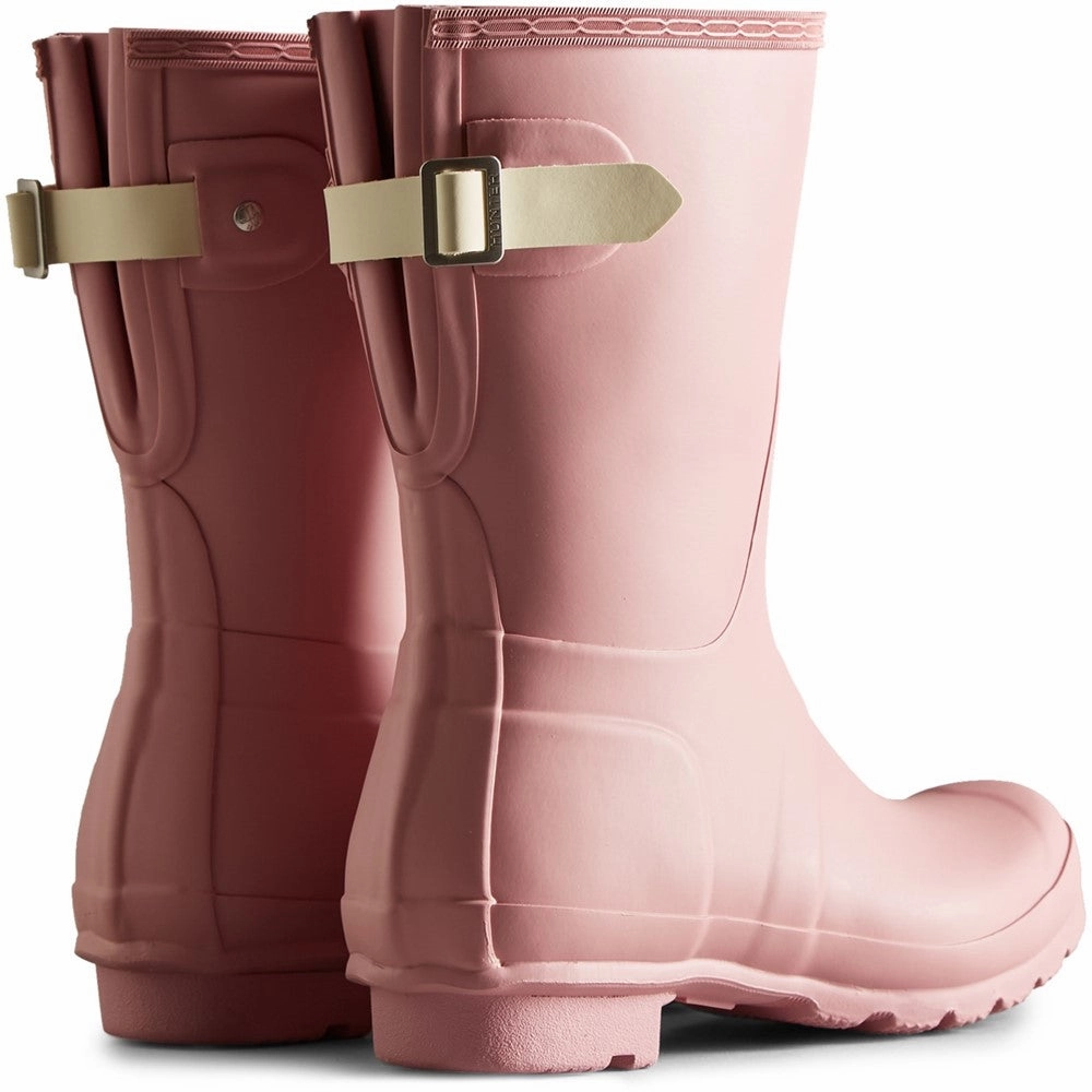Hunter Short Back Adjustable Wellington Boots Women's Sneakers Casual Walking Shoes