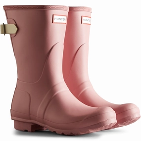 Hunter Short Back Adjustable Wellington Boots Lightweight Running Shoes,Slip On Athletic Shoes,Breathable Workout Shoes