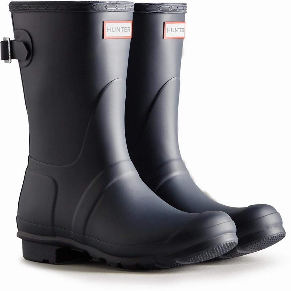 Hunter Short Back Adjustable Wellington Boots Lightweight Running Shoes,Slip On Athletic Shoes,Breathable Workout Shoes