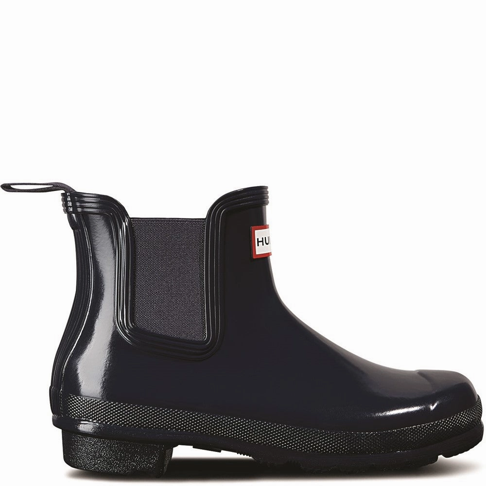 Hunter Womens Original Chelsea Gloss Boot Women's Sneakers Casual Walking Shoes