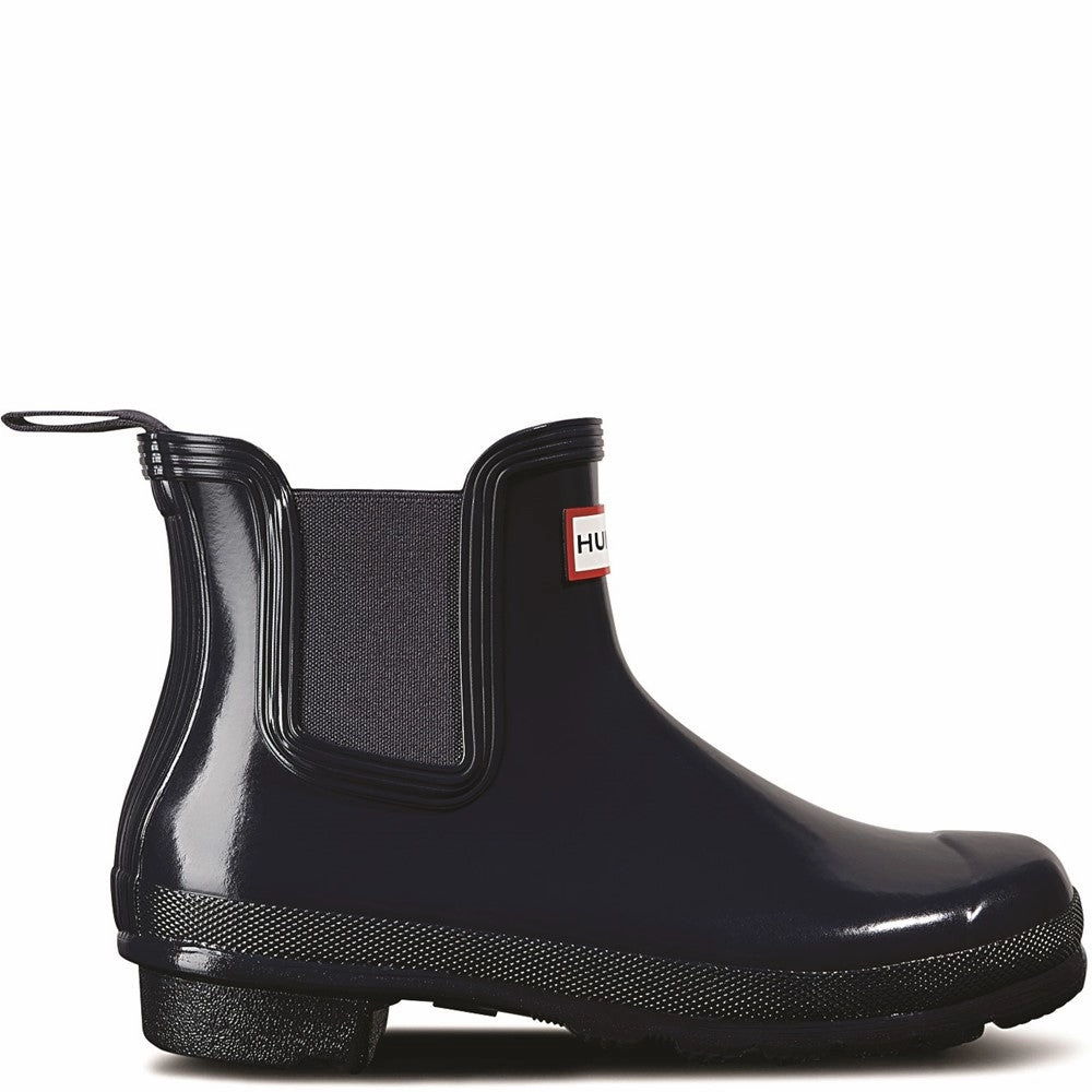 Hunter Womens Original Chelsea Gloss Boot Women's Sneakers Casual Walking Shoes