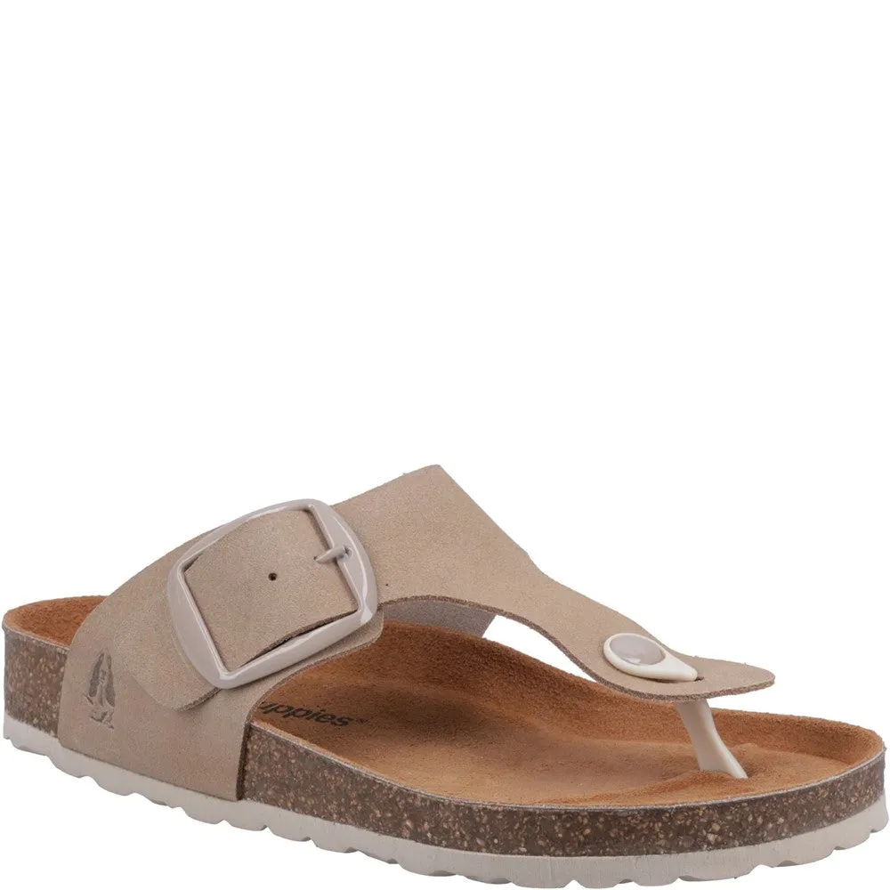 Hush Puppies Billie Toepost Sandal Lightweight Running Shoes,Slip On Athletic Shoes,Breathable Workout Shoes