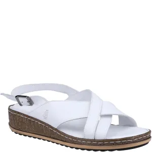 Hush Puppies Elena Cross Over Wedge Sandal Lightweight Running Shoes,Slip On Athletic Shoes,Breathable Workout Shoes