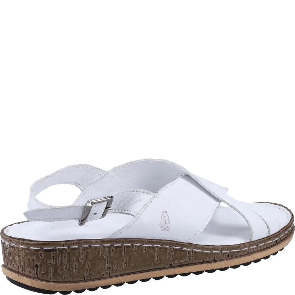 Hush Puppies Elena Cross Over Wedge Sandal Women's Sneakers Casual Walking Shoes