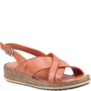 Hush Puppies Elena Cross Over Wedge Sandal Lightweight Running Shoes,Slip On Athletic Shoes,Breathable Workout Shoes