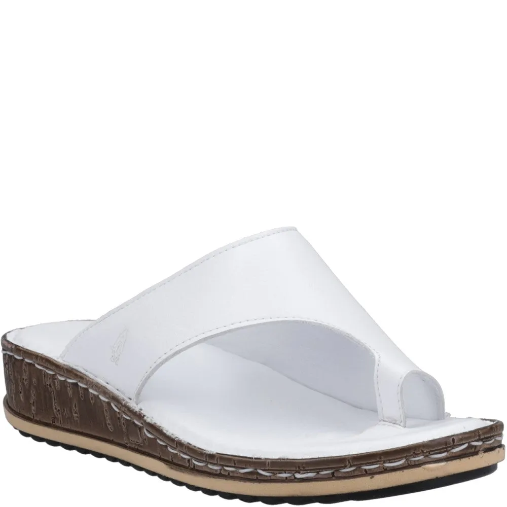 Hush Puppies Elissa Toepost Sandal Lightweight Running Shoes,Slip On Athletic Shoes,Breathable Workout Shoes