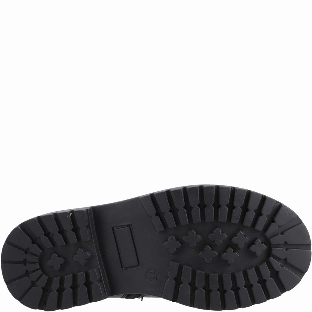 Hush Puppies Ariella Chelsea Patent Junior School Shoes Girls Sneakers Girls Running Shoes