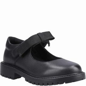 Hush Puppies Astrid Bow Junior School Shoes Kids Tennis Shoes,Toddler Athletic Shoes,Youth Casual Shoes