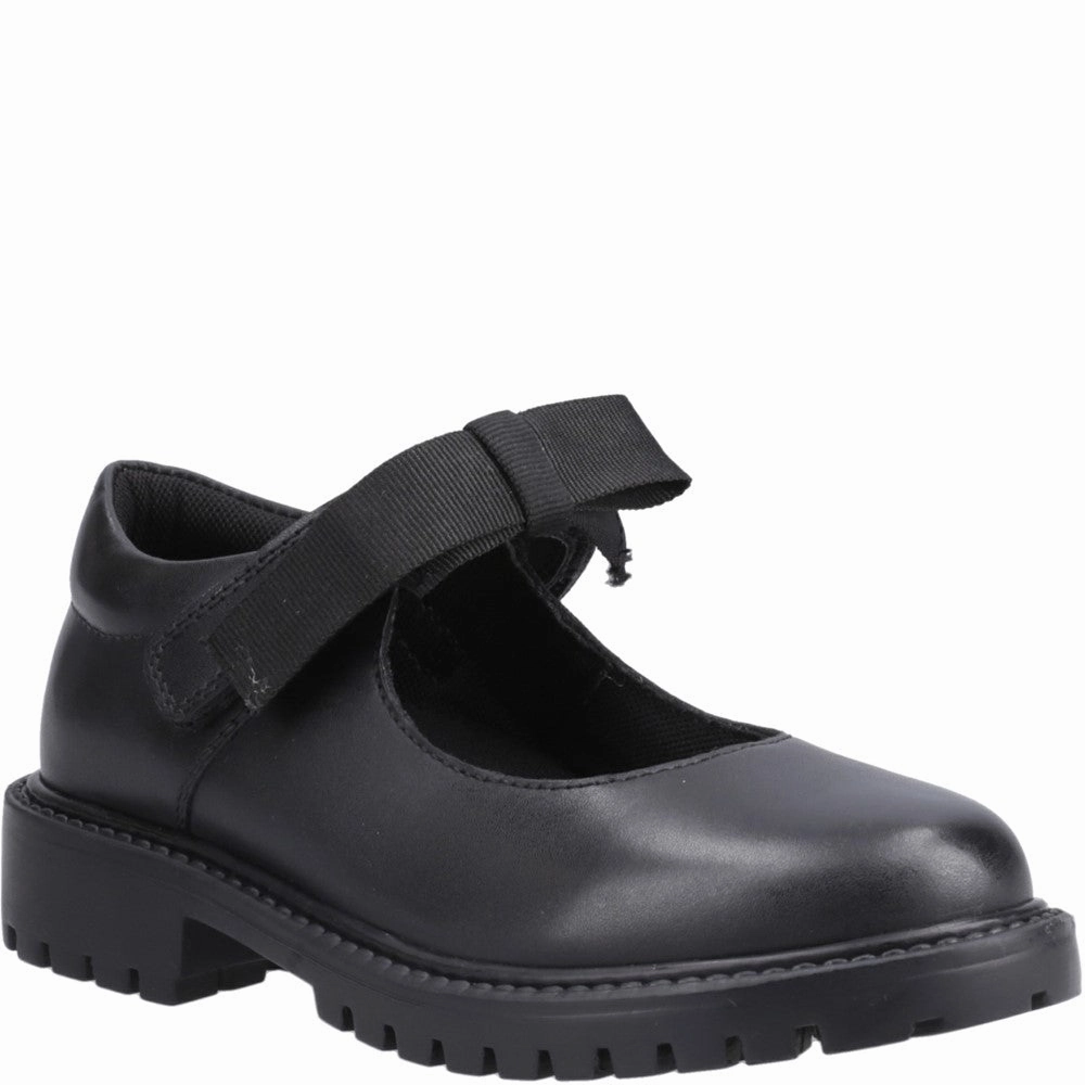 Hush Puppies Astrid Bow Junior School Shoes Kids Tennis Shoes,Toddler Athletic Shoes,Youth Casual Shoes
