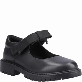 Hush Puppies Astrid Bow Junior School Shoes Kids Tennis Shoes,Toddler Athletic Shoes,Youth Casual Shoes