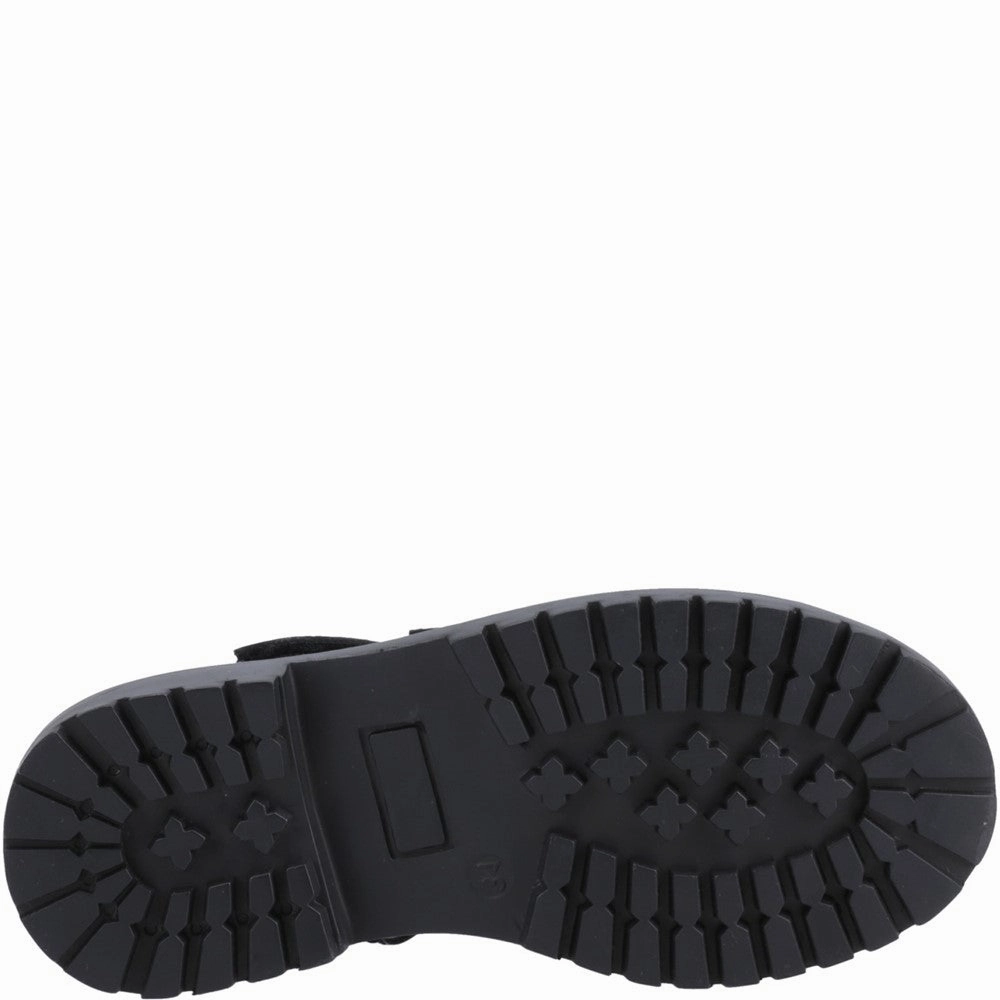 Hush Puppies Astrid Bow Patent Junior School Shoes Girls Sneakers Girls Running Shoes