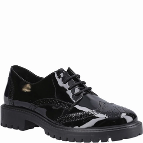 Hush Puppies Athena Patent XL Senior School Shoes Kids Tennis Shoes,Toddler Athletic Shoes,Youth Casual Shoes