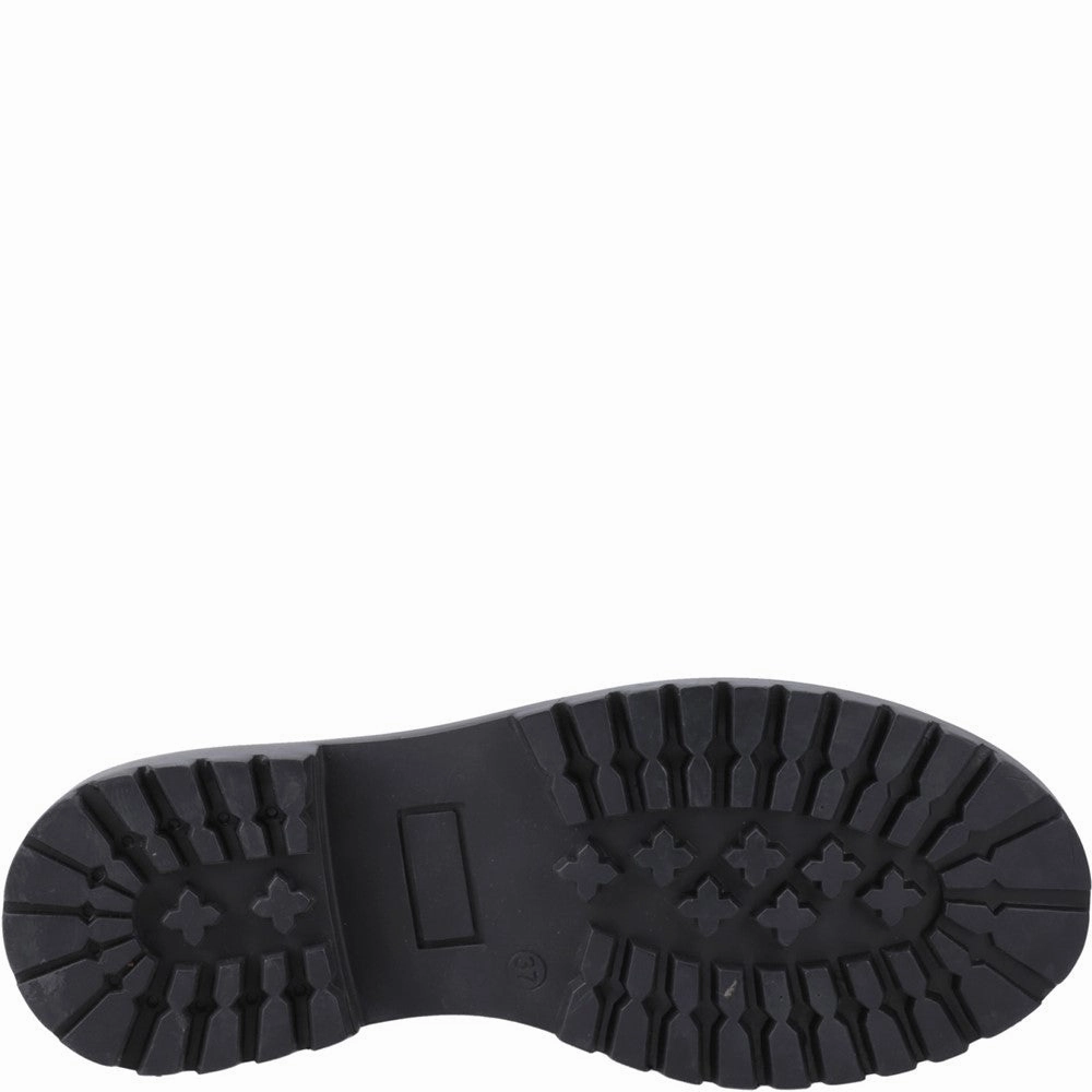 Hush Puppies Aubrey Lace Up Patent Junior School Shoes Girls Sneakers Girls Running Shoes