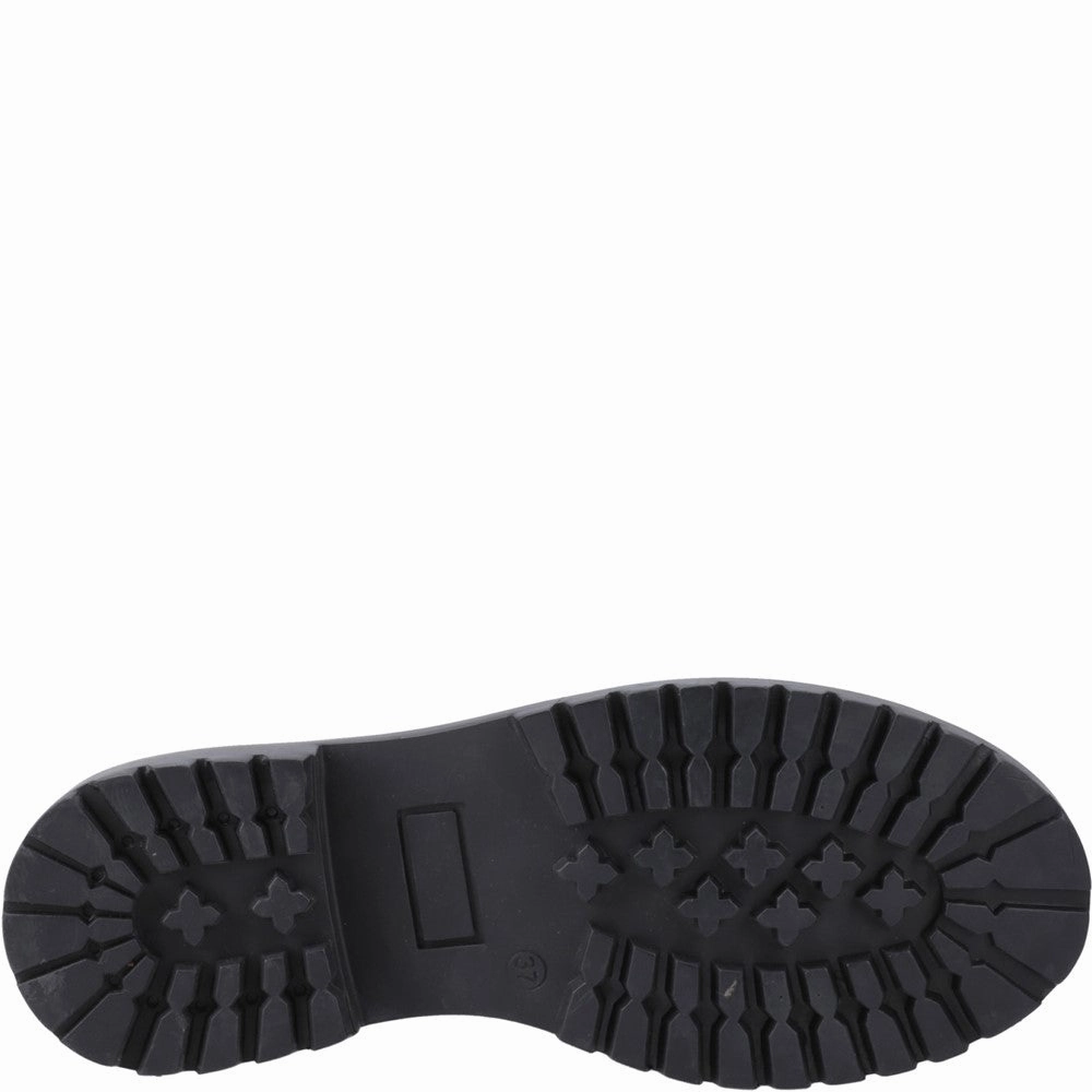 Hush Puppies Aubrey Lace Up Patent Junior School Shoes Girls Sneakers Girls Running Shoes