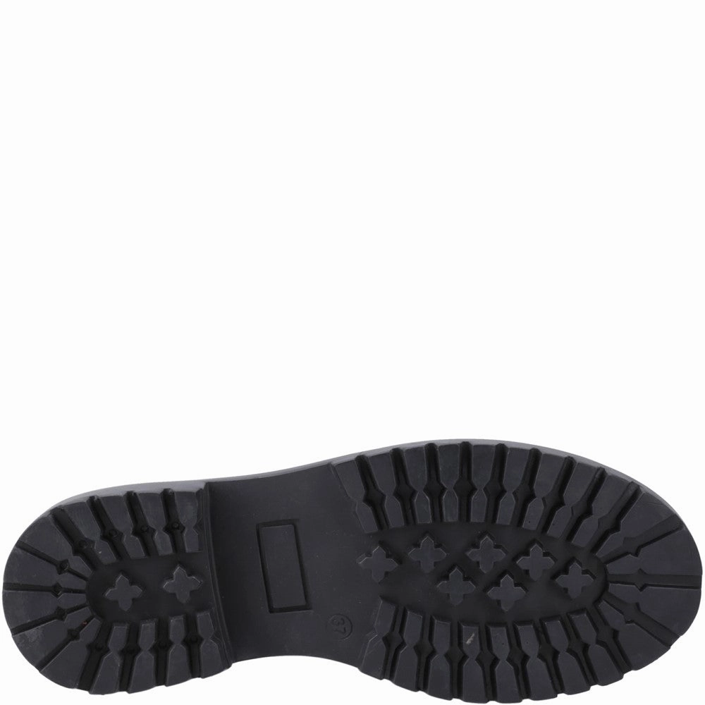 Hush Puppies Aubrey Lace Up Patent Senior School Shoes Girls Sneakers Girls Running Shoes
