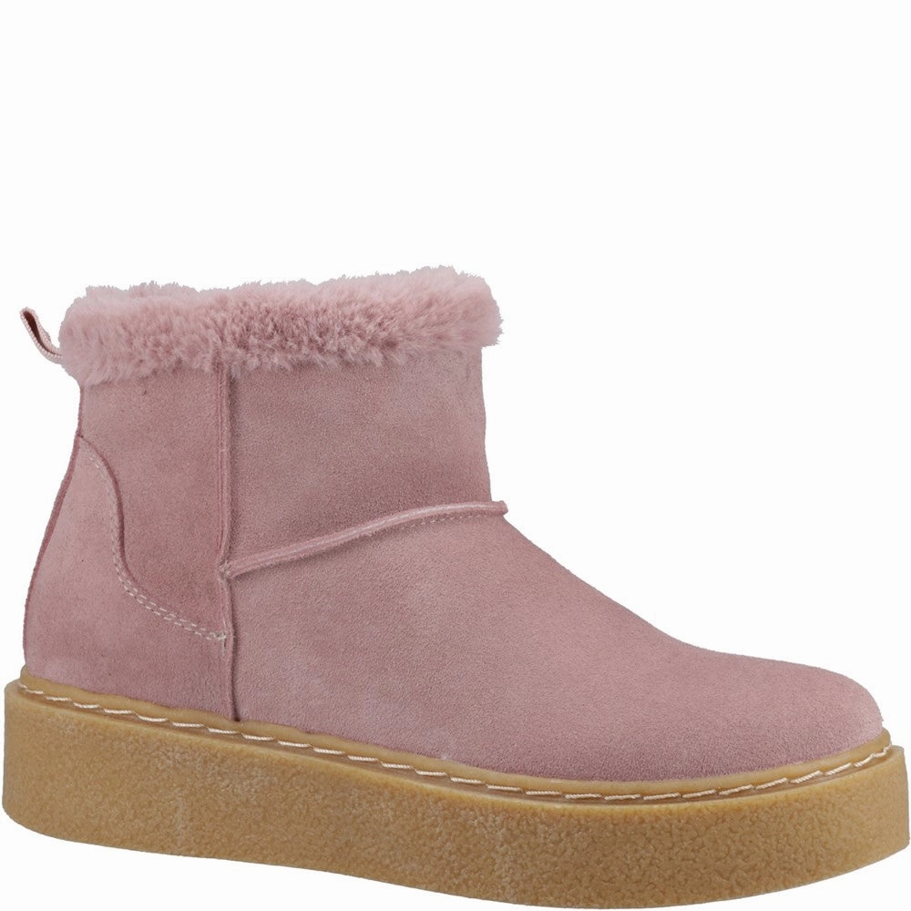 Hush Puppies Becca Ankle Boots Lightweight Running Shoes,Slip On Athletic Shoes,Breathable Workout Shoes