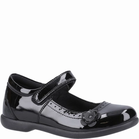 Hush Puppies Bethany Patent Senior School Shoes Kids Tennis Shoes,Toddler Athletic Shoes,Youth Casual Shoes