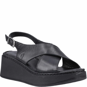 Hush Puppies Bex Wedge Sandal Lightweight Running Shoes,Slip On Athletic Shoes,Breathable Workout Shoes