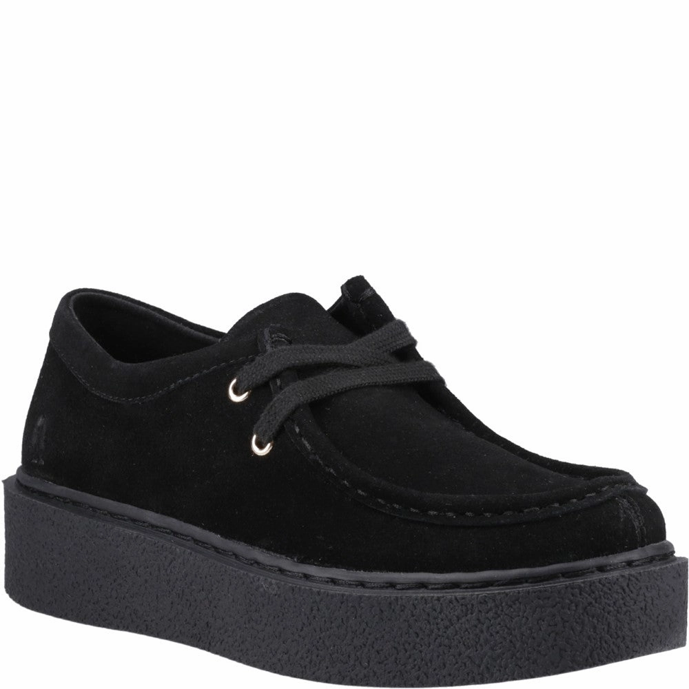 Hush Puppies Bridie Suede Mocc Toe Lightweight Running Shoes,Slip On Athletic Shoes,Breathable Workout Shoes