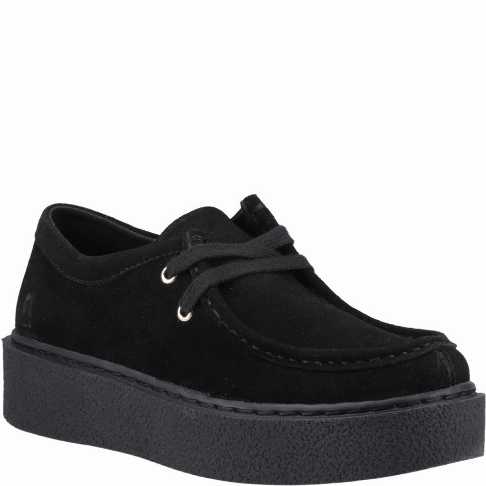 Hush Puppies Bridie Suede Mocc Toe Lightweight Running Shoes,Slip On Athletic Shoes,Breathable Workout Shoes
