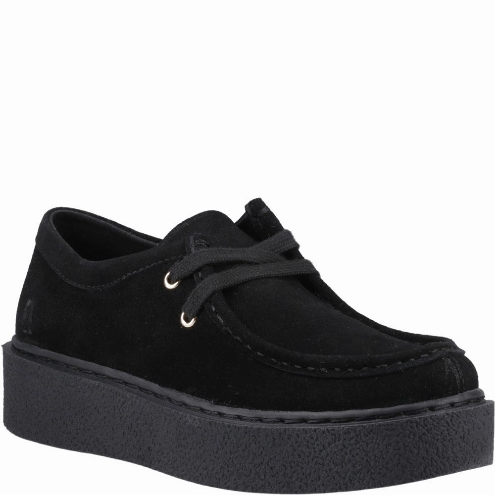 Hush Puppies Bridie Suede Mocc Toe Lightweight Running Shoes,Slip On Athletic Shoes,Breathable Workout Shoes