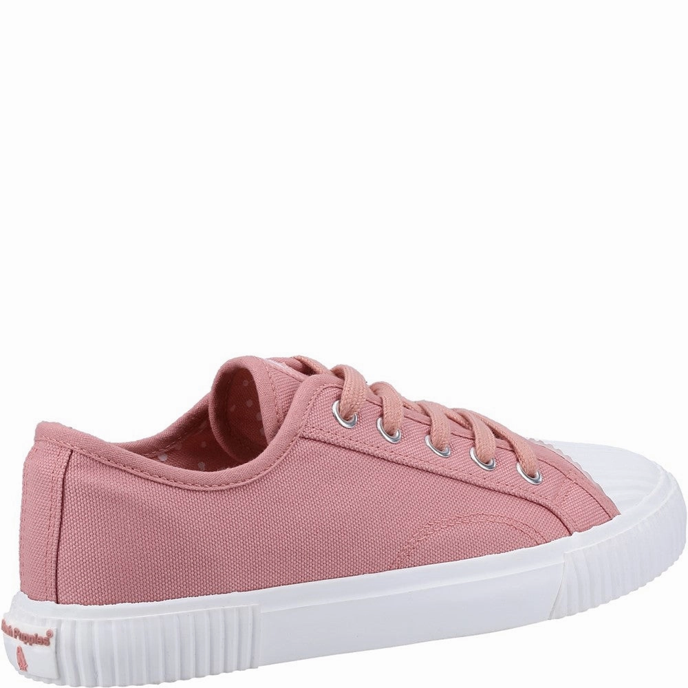 Hush Puppies Brooke Canvas Trainer Women's Sneakers Casual Walking Shoes