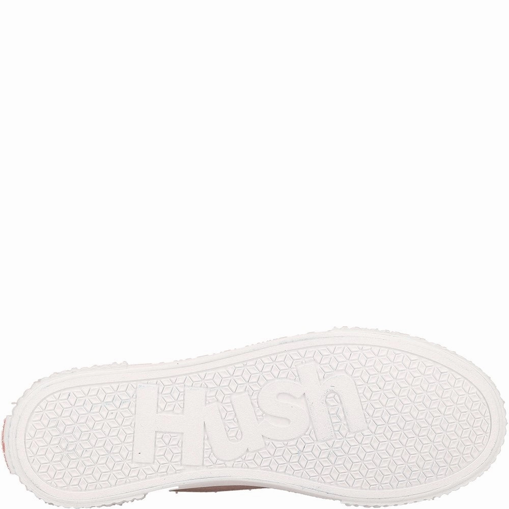 Hush Puppies Brooke Canvas Trainer Women's Sneakers Casual Walking Shoes
