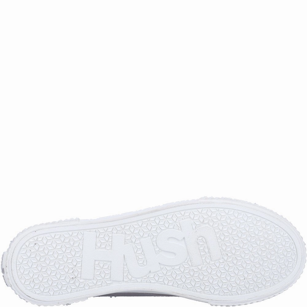 Hush Puppies Brooke Canvas Trainer Women's Sneakers Casual Walking Shoes