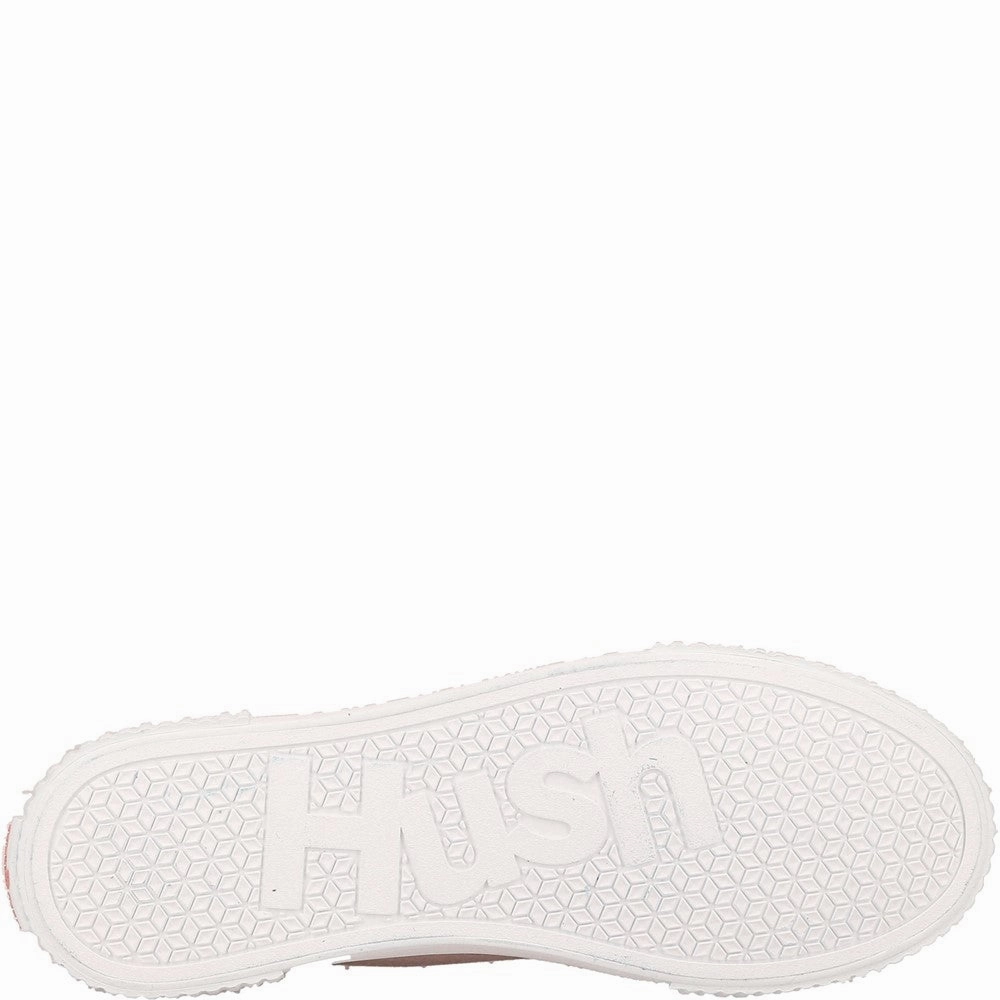 Hush Puppies Brooke Canvas Trainer Women's Sneakers Casual Walking Shoes