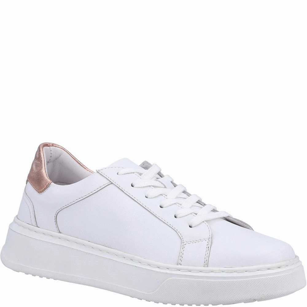 Hush Puppies Camille Lace Cupsole Lightweight Running Shoes,Slip On Athletic Shoes,Breathable Workout Shoes