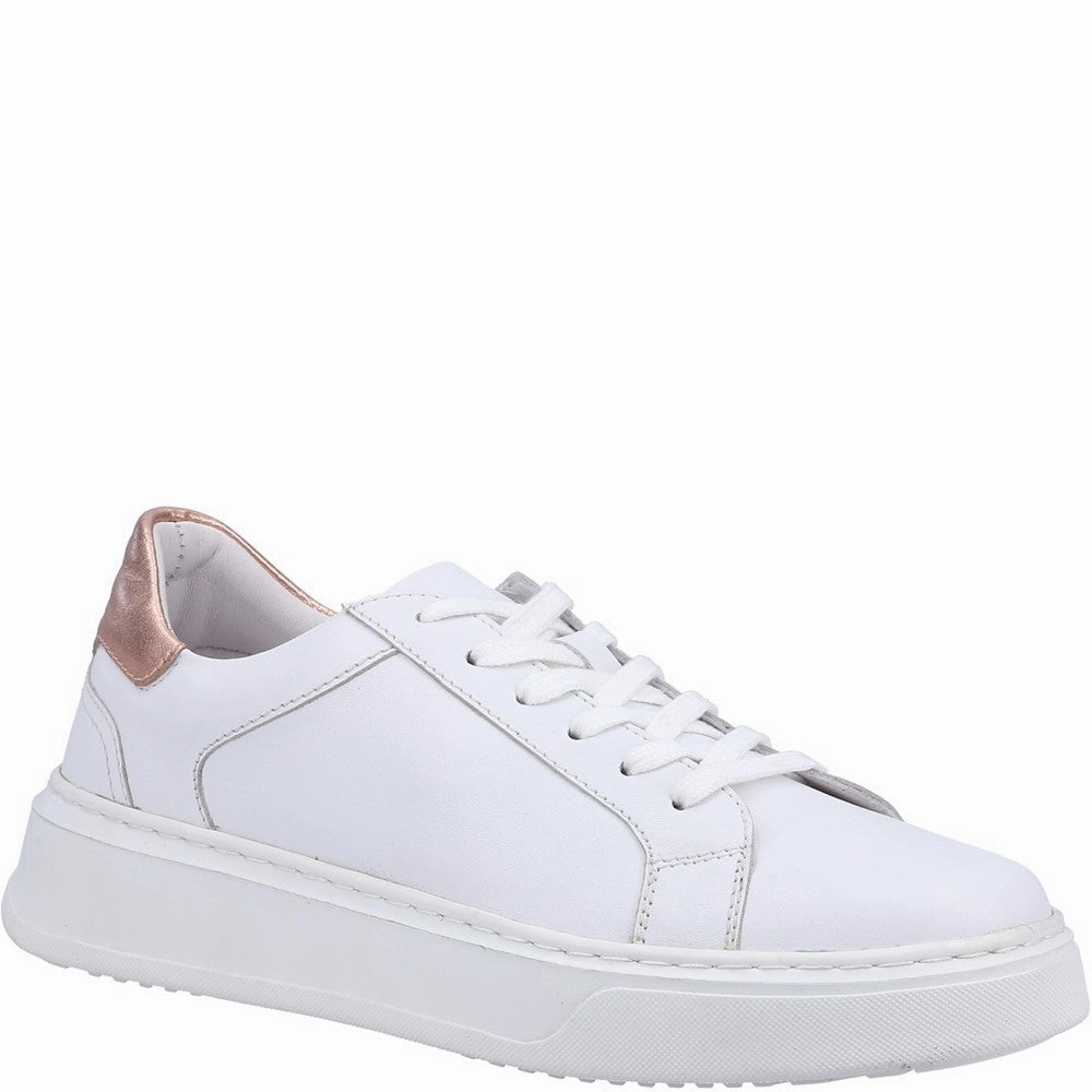 Hush Puppies Camille Lace Cupsole Lightweight Running Shoes,Slip On Athletic Shoes,Breathable Workout Shoes