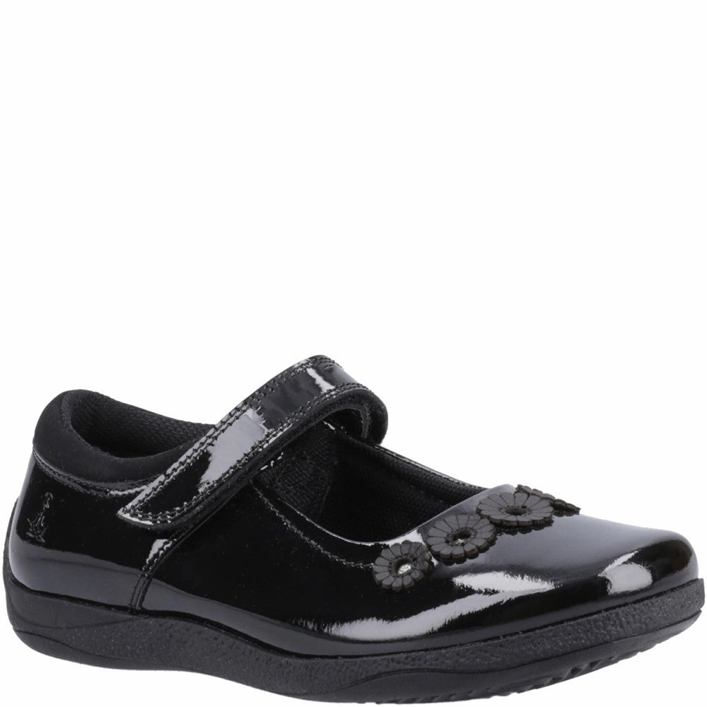 Hush Puppies Christina Patent Senior School Shoes Kids Tennis Shoes,Toddler Athletic Shoes,Youth Casual Shoes