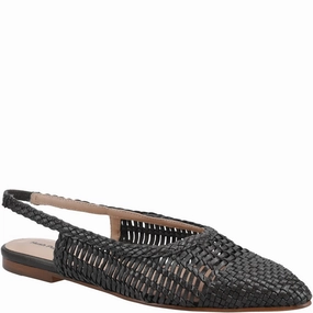 Hush Puppies Dalia Woven Slingback Ballerinas Lightweight Running Shoes,Slip On Athletic Shoes,Breathable Workout Shoes
