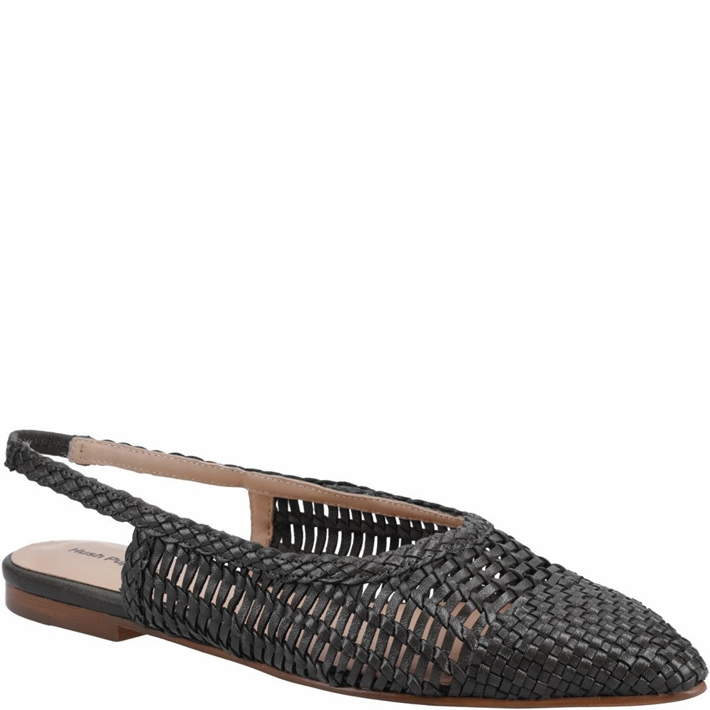 Hush Puppies Dalia Woven Slingback Ballerinas Lightweight Running Shoes,Slip On Athletic Shoes,Breathable Workout Shoes