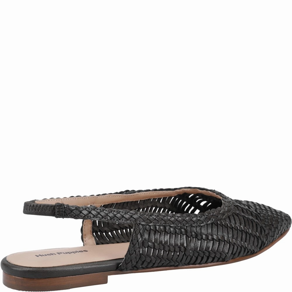 Hush Puppies Dalia Woven Slingback Ballerinas Women's Sneakers Casual Walking Shoes